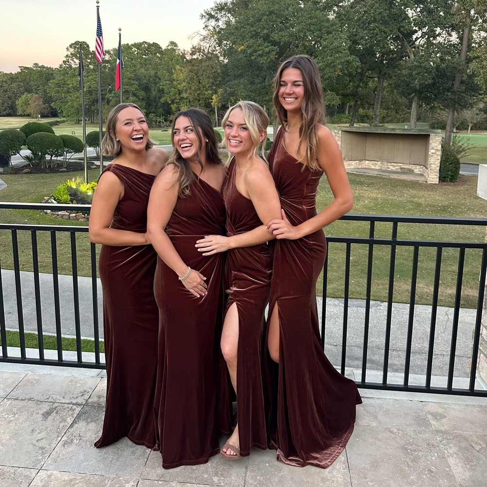 Revelry Florence Velvet Dress